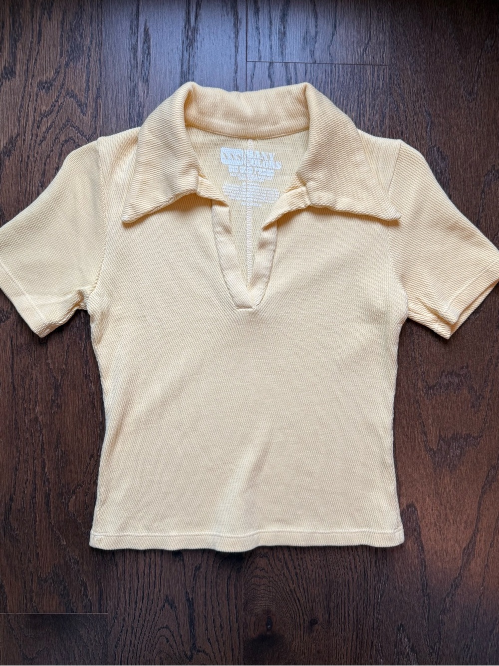 Big Bud Press Short Sleeve Fisherman Polo Yellow XXS